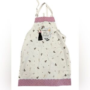 New champagne diva cooking apron